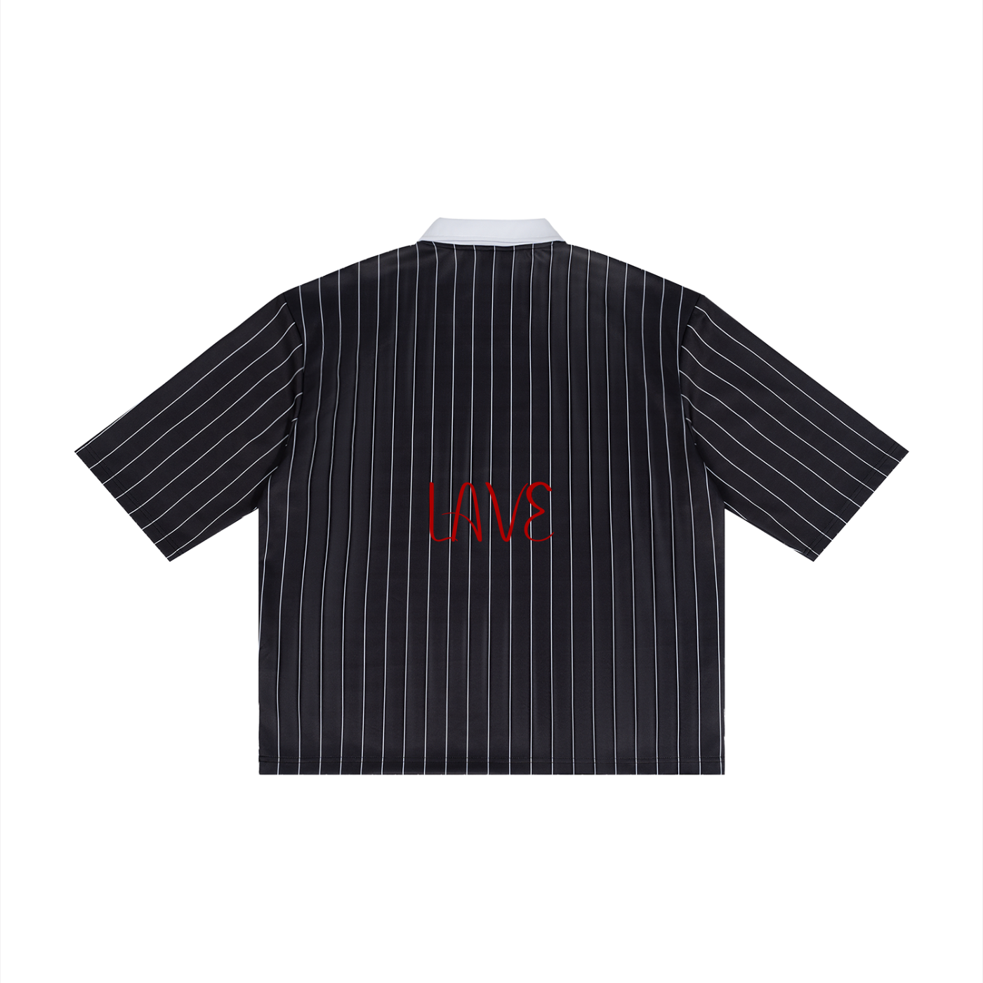 Unisex Pinstripe Collared Soccer Jersey